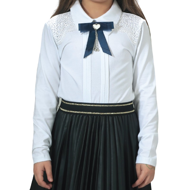 

Блуза для девочки MATILDA 9669-1 152 см белый (410039)