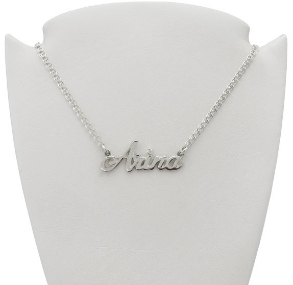 

Серебряное именное колье Dariy Arina