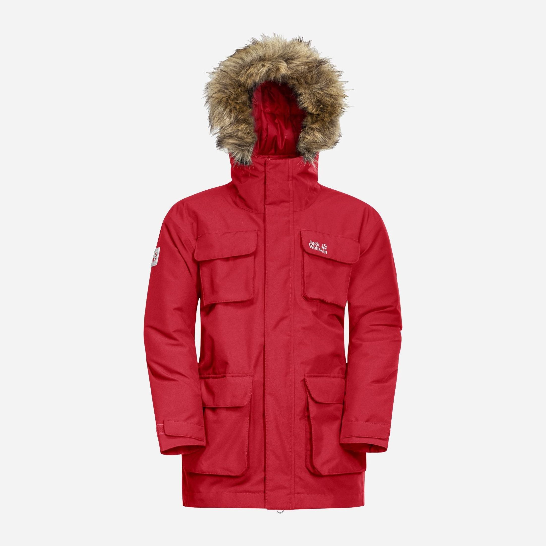 

Зимняя куртка-парка Jack Wolfskin Snow Explorer Jacket K 1609081-2102 152 см