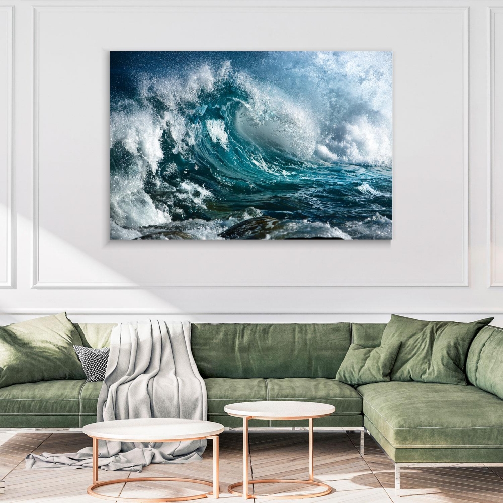 

Картина на холсте Природа Ocean Wave 50х65 см.