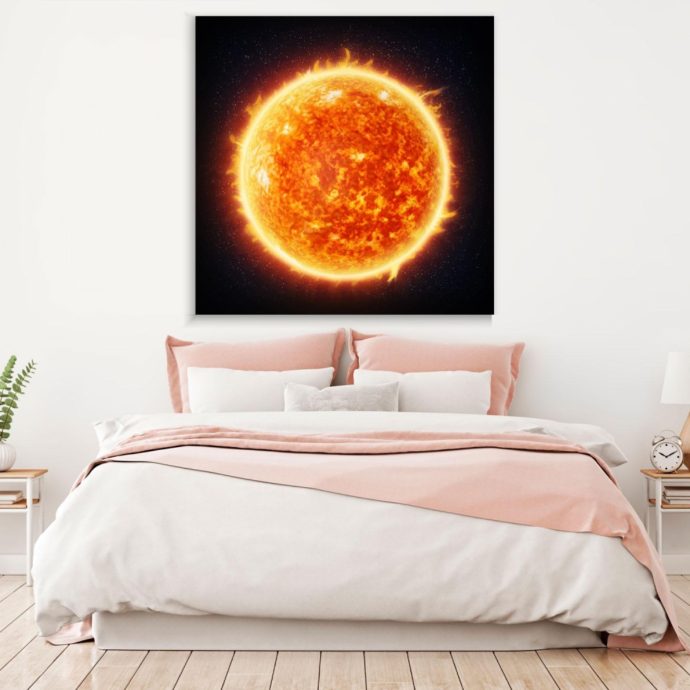 

Картина на холсте Космос Sun And Stars 100х100 см.