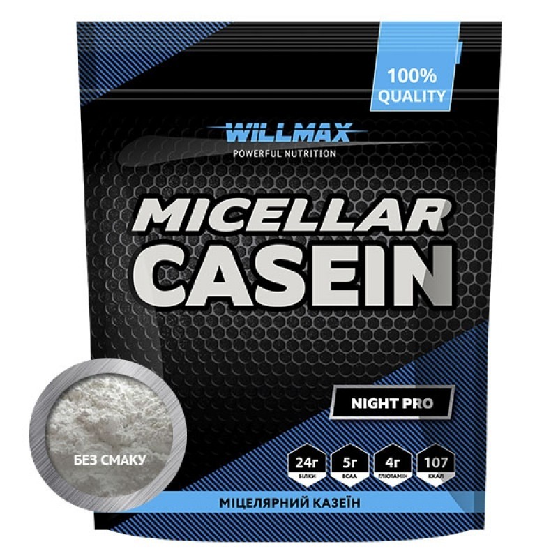 

Протеин мицеллярный казеин Вилмакс / Willmax Micellar Casein 80% 900 г без вкуса