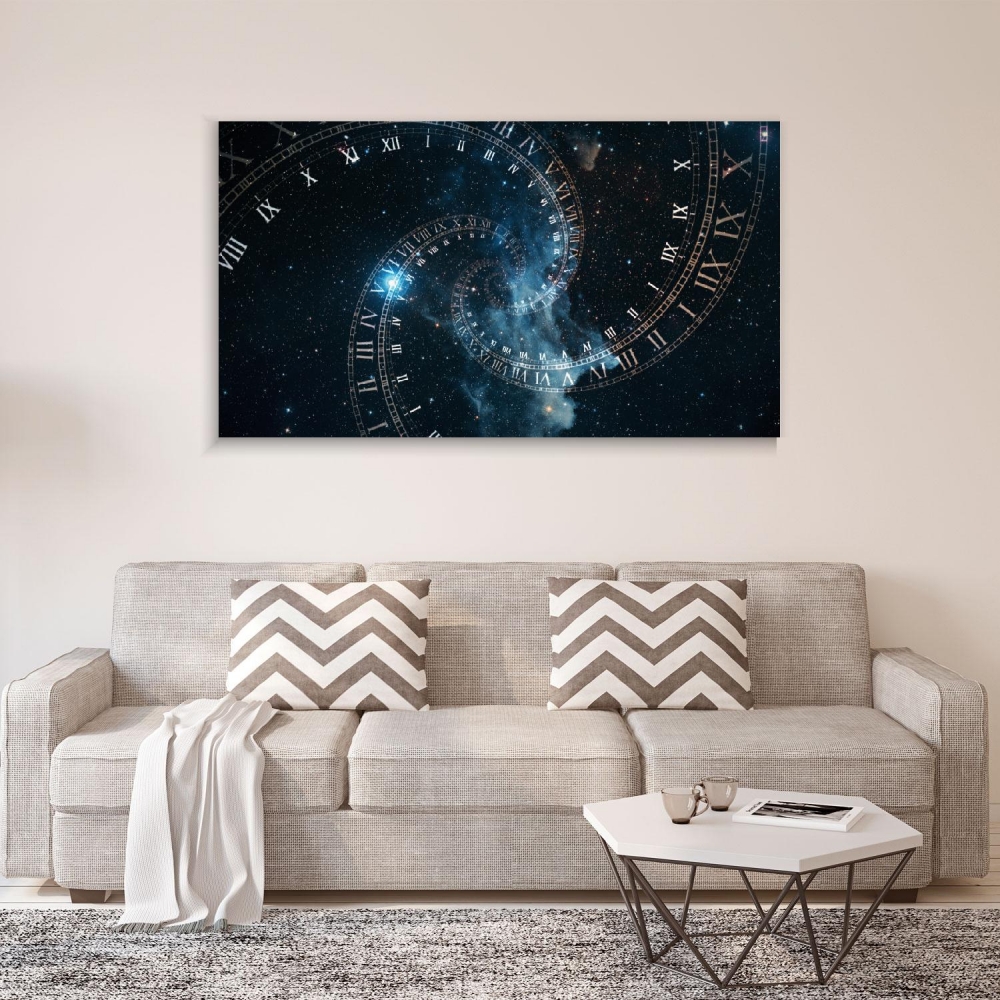 

Картина на холсте Космос Time Space 50х100 см.