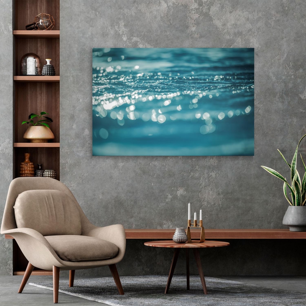 

Картина на холсте Природа Blue Water 50х65 см.