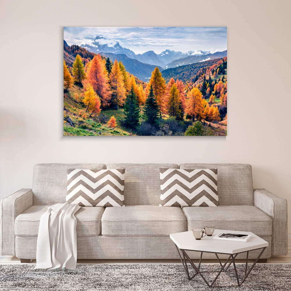 

Картина на холсте Природа Colorful Autumn Landscape 90х120 см.
