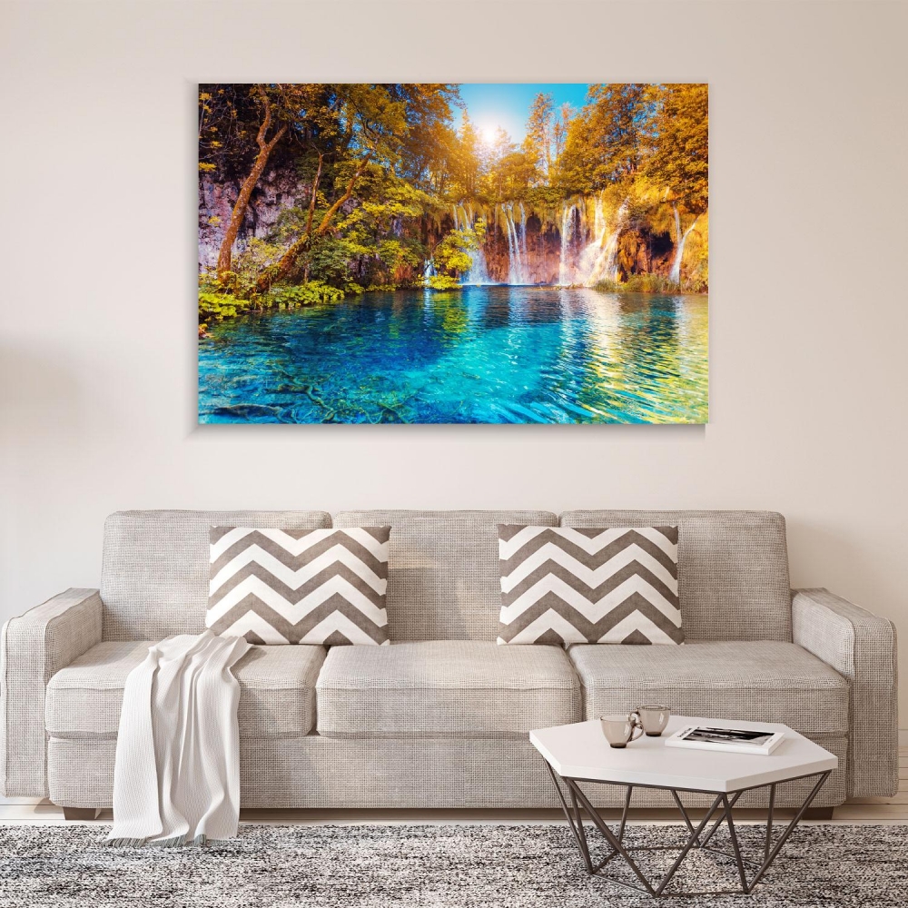 

Картина на холсте Природа Plitvice Lakes 45х60 см.