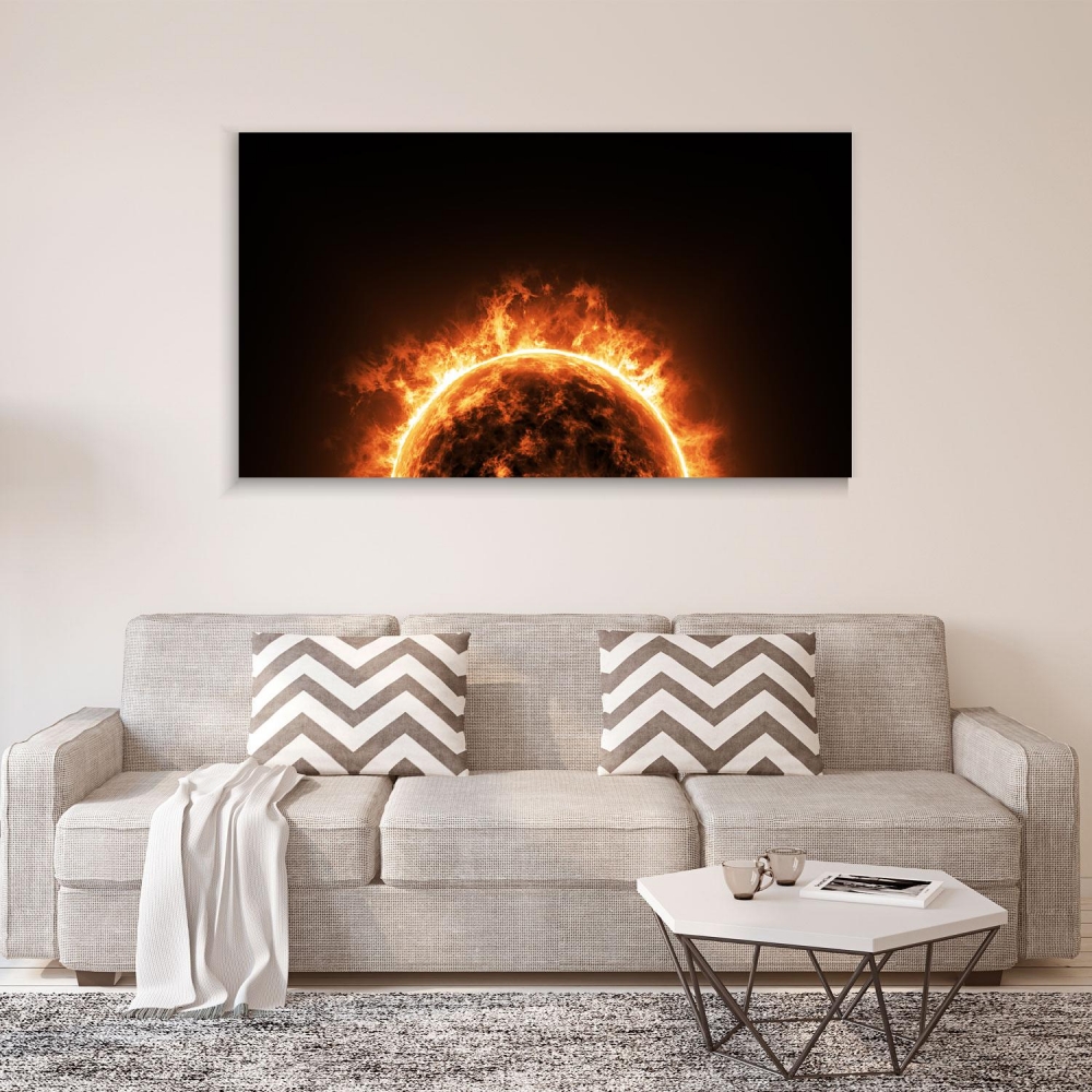 

Картина на холсте Космос Sun Energy 60х120 см.