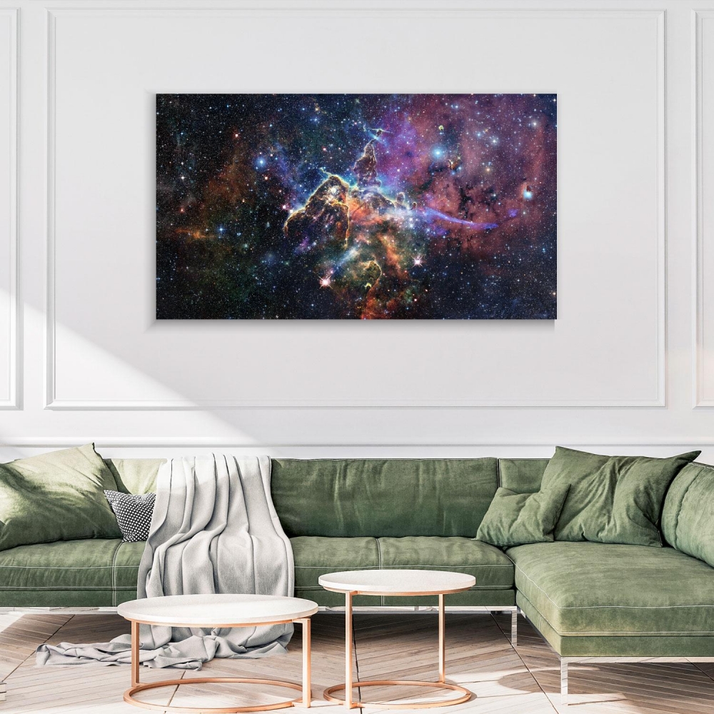 

Картина на холсте Космос Mystic Mountain 40х80 см.