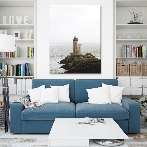 

Картина на холсте Природа Lighthouse On The Hill 110х150 см.