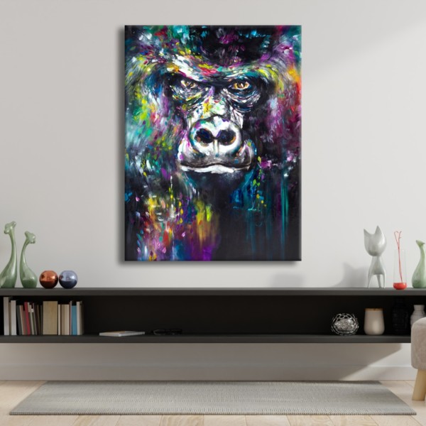 

Картина на холсте Животные Monkey Art 110х150 см.