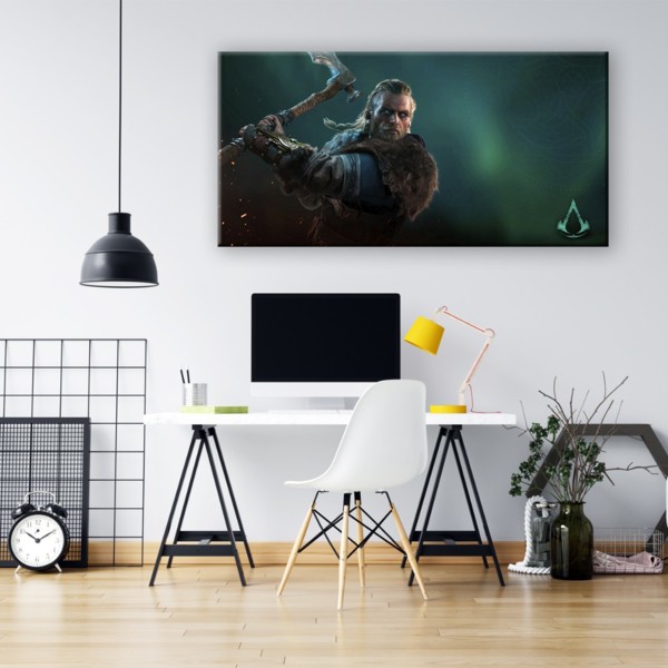 

Картина на холсте Игры Vikings 90х180 см.