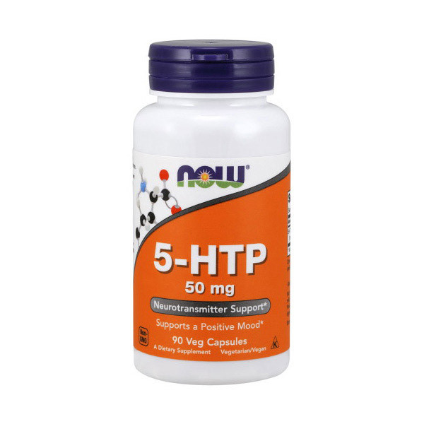 

Аминокислота гидрокситриптофан 5 HTP Нау Фудс / Now Foods 5-HTP 50 mg 90 veg caps / вег капсул