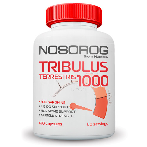 

Трибулус терретрис для повышения тестостерона Носорог / Nosorog Nutrition Tribulus 1000 мг 120 капсул