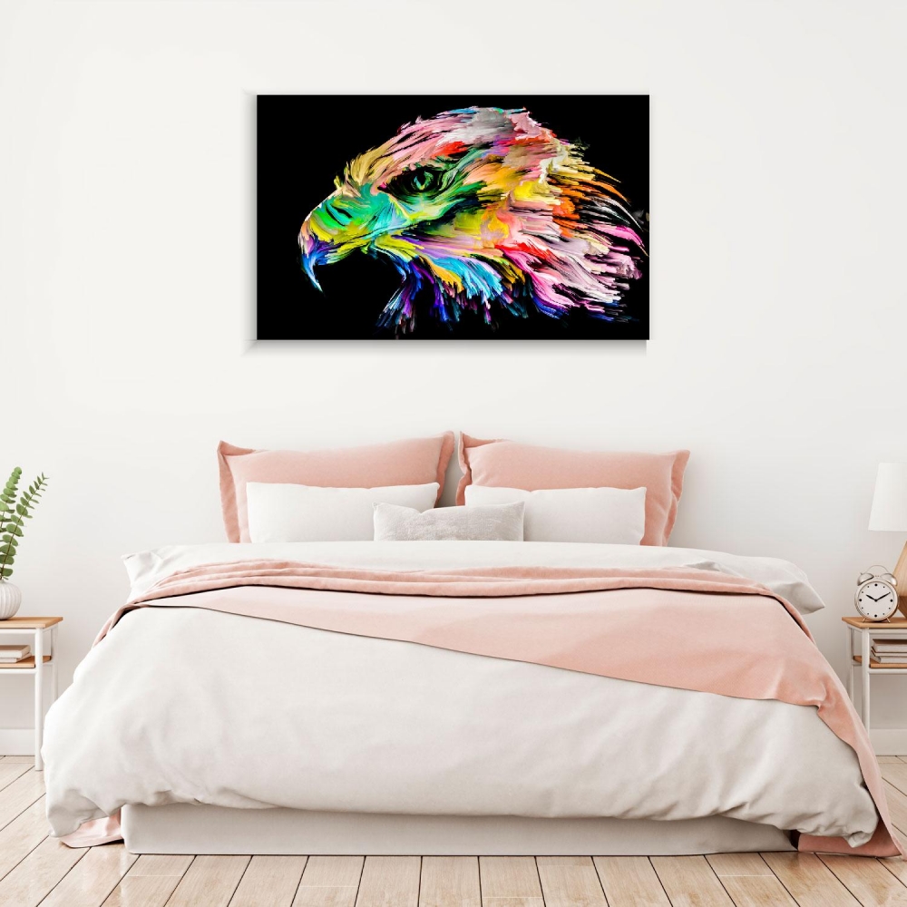 

Картина на холсте Для дома Eagle Portrait 40х80 см.