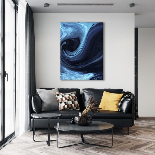 

Картина на холсте Природа Blue Wave 110х150 см.