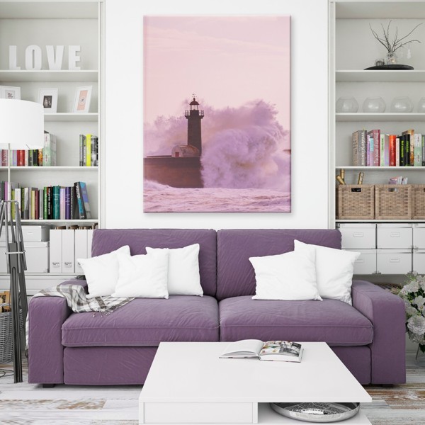 

Картина на холсте Природа Lighthouse In The Sea 110х150 см.