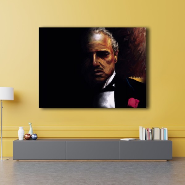 

Картина на холсте Фильмы/сериалы Godfather 110х150 см.