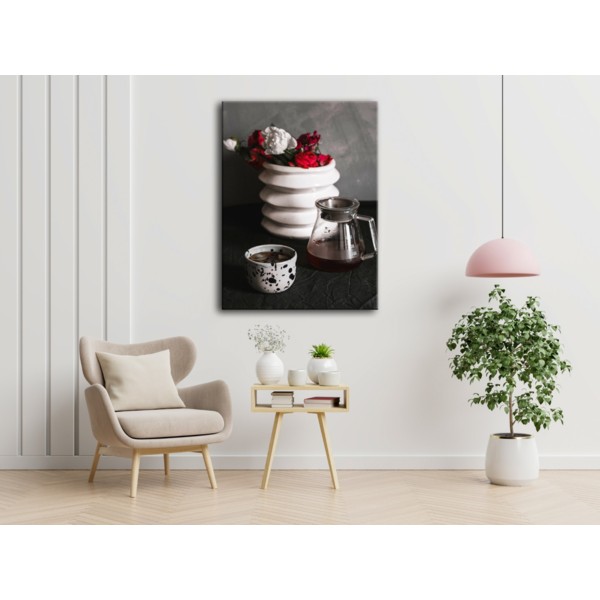 

Картина на холсте Для дома Morning Coffee 110х150 см.