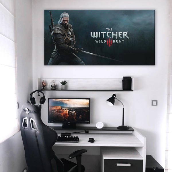 

Картина на холсте Игры The Witcher 90х180 см.