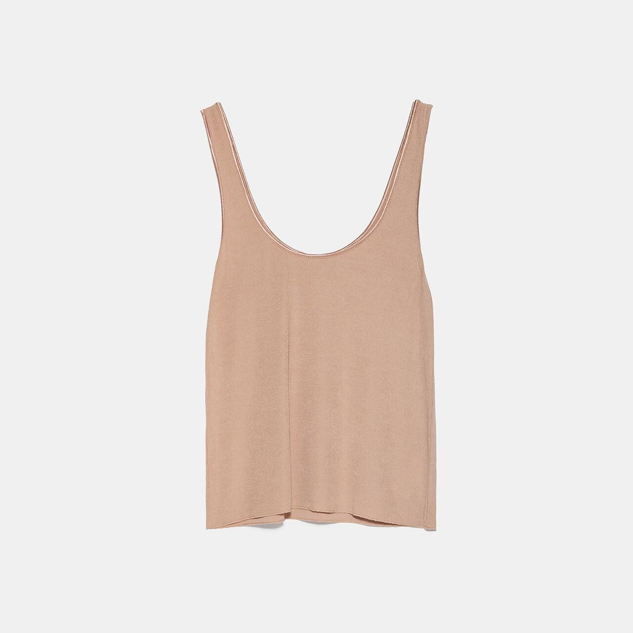 

Топ Zara 5039/048/743-ACTQ S Бежевый