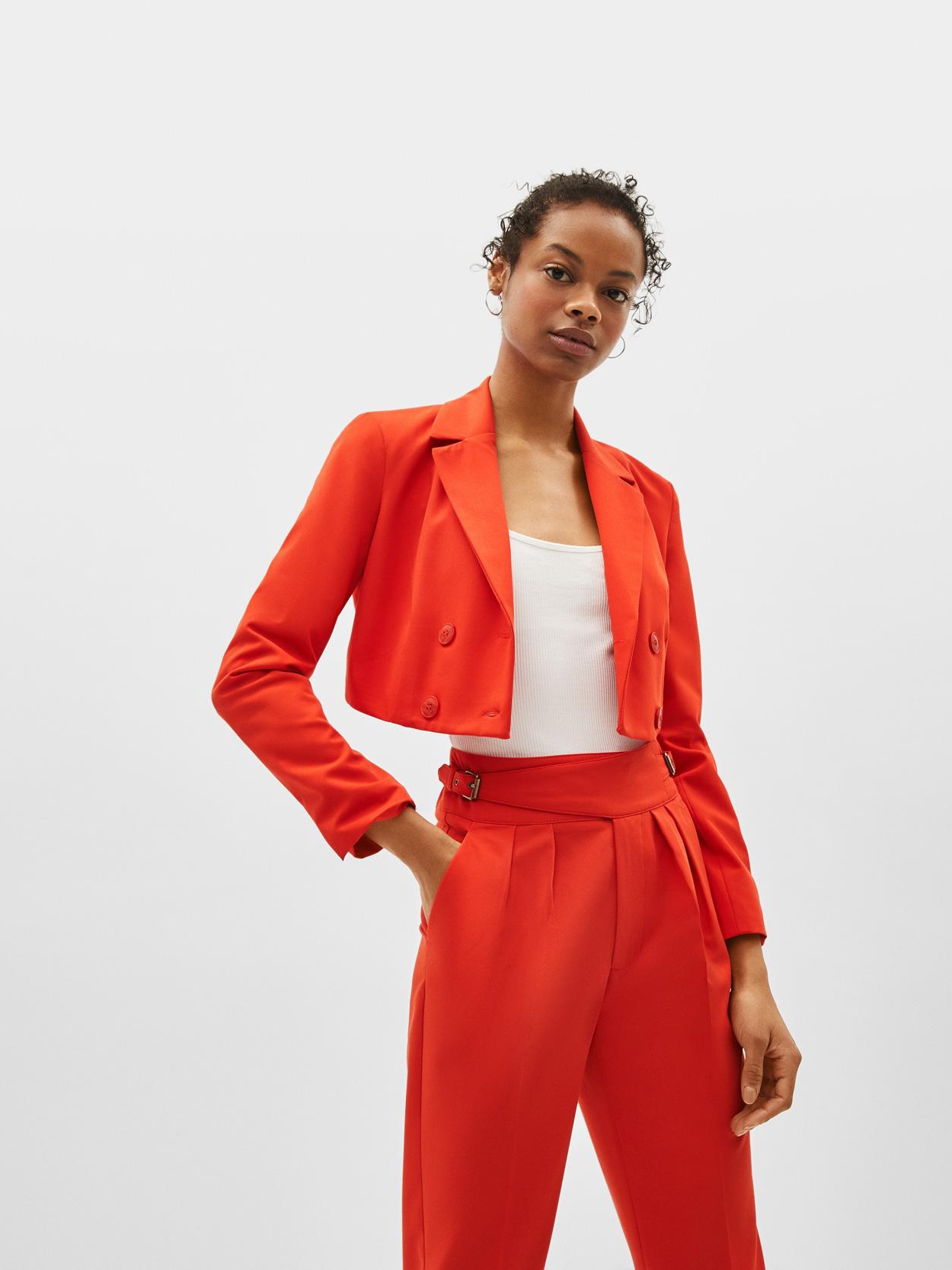 

Жакет Bershka 1154/168/675-ACVF XS Красный