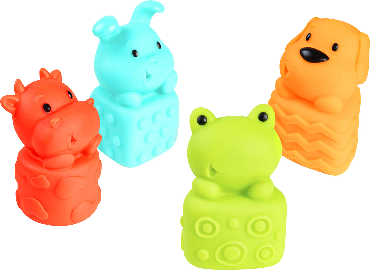 

Игрушки для купания Canpol Babies Зверята 4 шт (79/400)