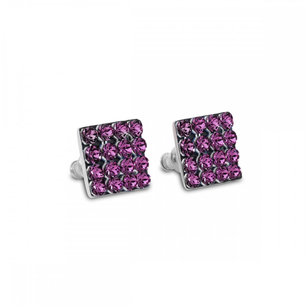 

Серебряные серьги Spark со Swarovski Mesh Studs KMESHAM