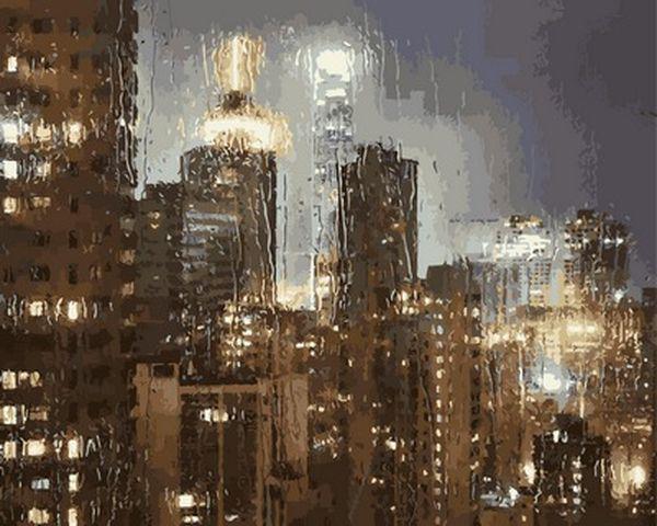 

Картина по номерам 40×50 см. Babylon Гонконг в дождь Фотохудожник Кристоф Жакро (VP 952)