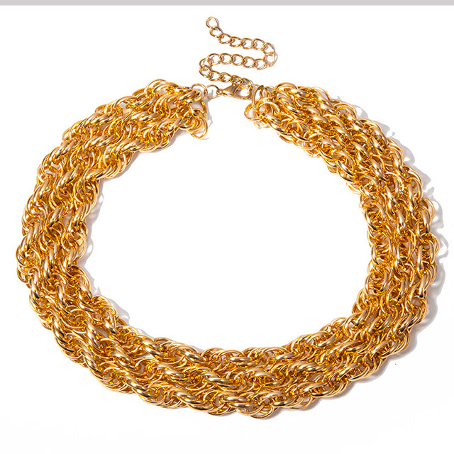 

Ожерелье Переплет цепей DiaDemaGrand Золотой (121918-8)