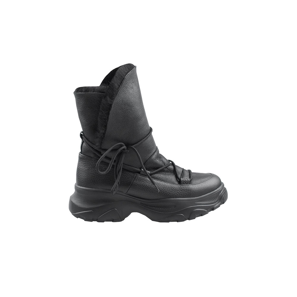 

Кожаные зимние ботинки-луноходы Intent Ice BT105W 36 черный (BT105W-1)