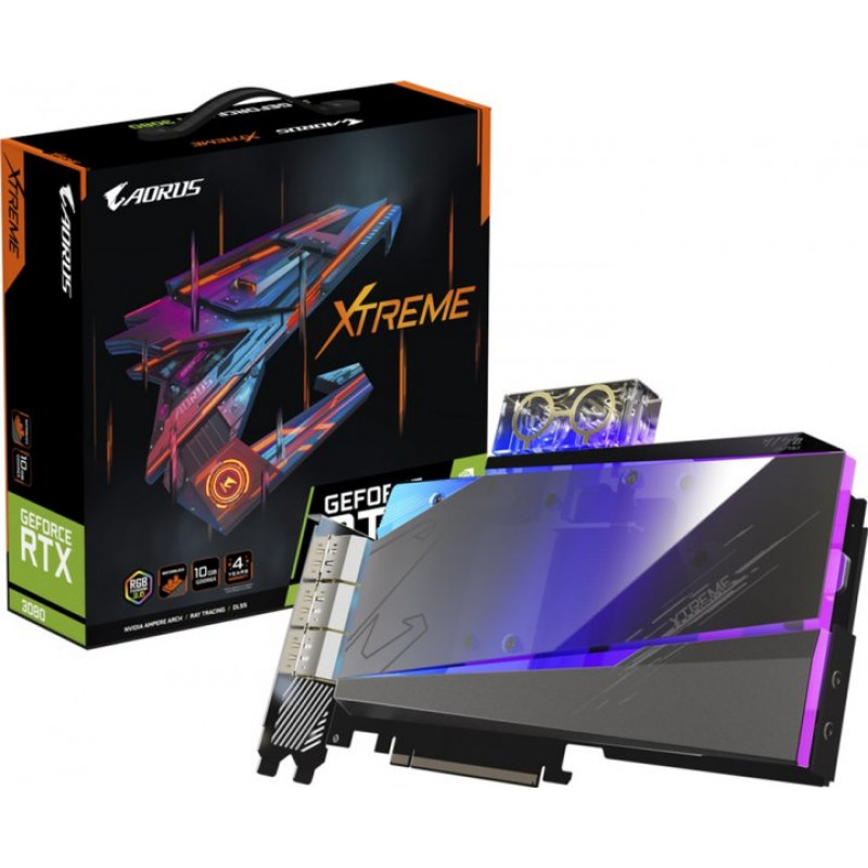 

Видеокарта GIGABYTE AORUS GeForce RTX 3080 XTREME 10G (GV_N3080AORUS X_10GD)