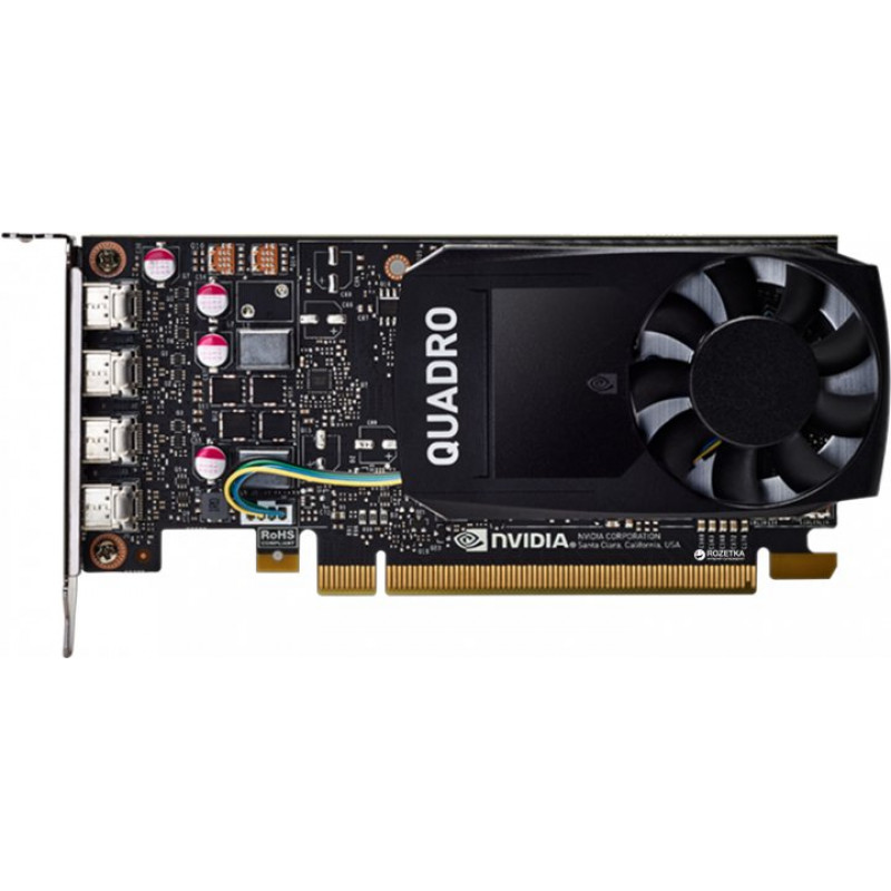 

Видеокарта HP NVIDIA Quadro P1000 (1ME01AA)