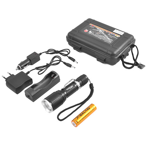 

Фонарь Police BL-1860 Li-ion 18650 XM-L T6 Zoom (t9005)