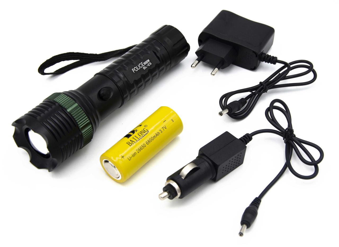

Фонарь Police BL-E5 Zoom (t3883)