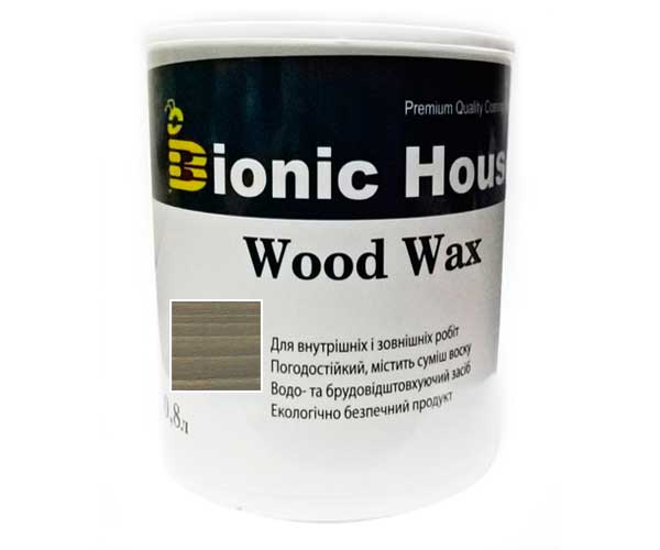 

Краска для дерева WOOD WAX Bionic-House 0,8л Ольха