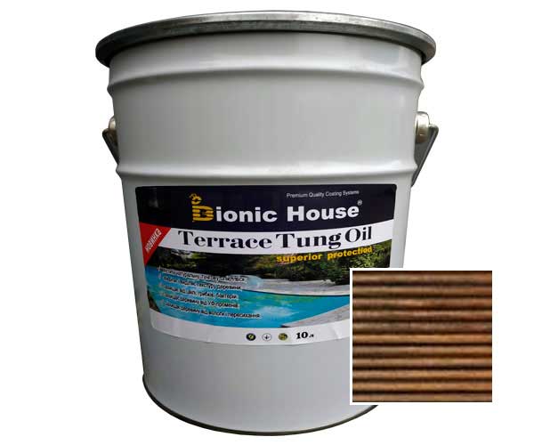 

Масло для терасс ТУНГОВОЕ Bionic-House 10л Тауп