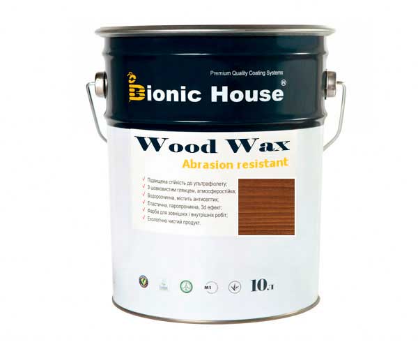 

Краска для дерева WOOD WAX Bionic-House 10л Коньяк