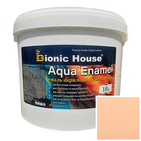 

Краска-эмаль для дерева Bionic-House Aqua Enamel 10л Бейлис