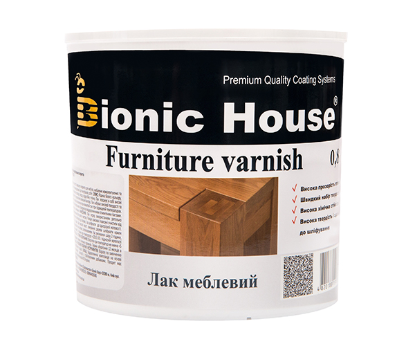 

Лак мебельный Joncryl Bionic-House 0,8л Бесцветный Глянцевый