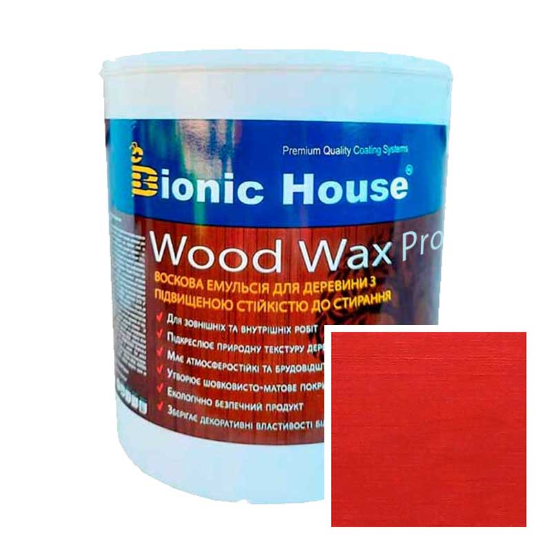 

Краска для дерева WOOD WAX PRO безцветная база Bionic-House 2,5л Барбарис