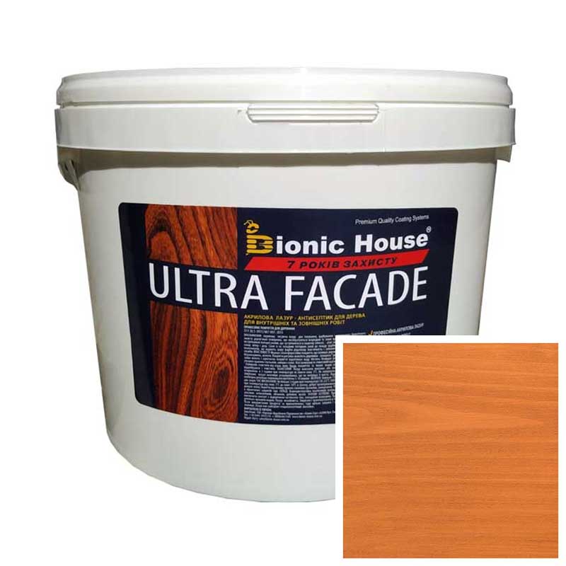 

Краска для дерева фасадная, длительного срока службы ULTRA FACADE 10л Миндаль