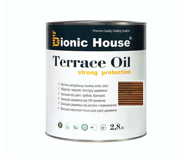 

Масло для терасс Bionic-House 2,8л Тауп