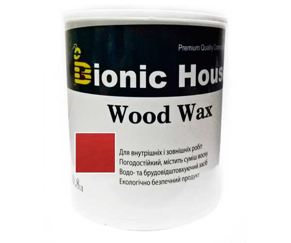 

Краска для дерева WOOD WAX Bionic-House 0,8л Барбарис