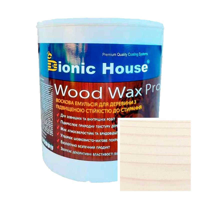 

Краска для дерева WOOD WAX PRO безцветная база Bionic-House 2,5л Жасмин