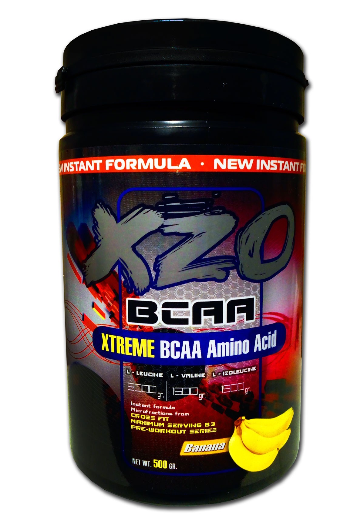 

Аминокислоты ВСАА 2:1:1 XZO Nutrition Xtreme BCAA Amino Acid 500 г Банан