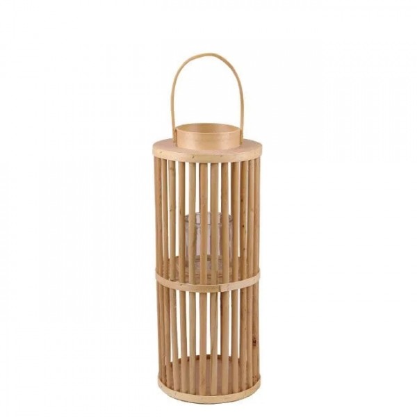 

Подсвечник-фонарь с ручкой Flora LUCIE NATURAL 35405
