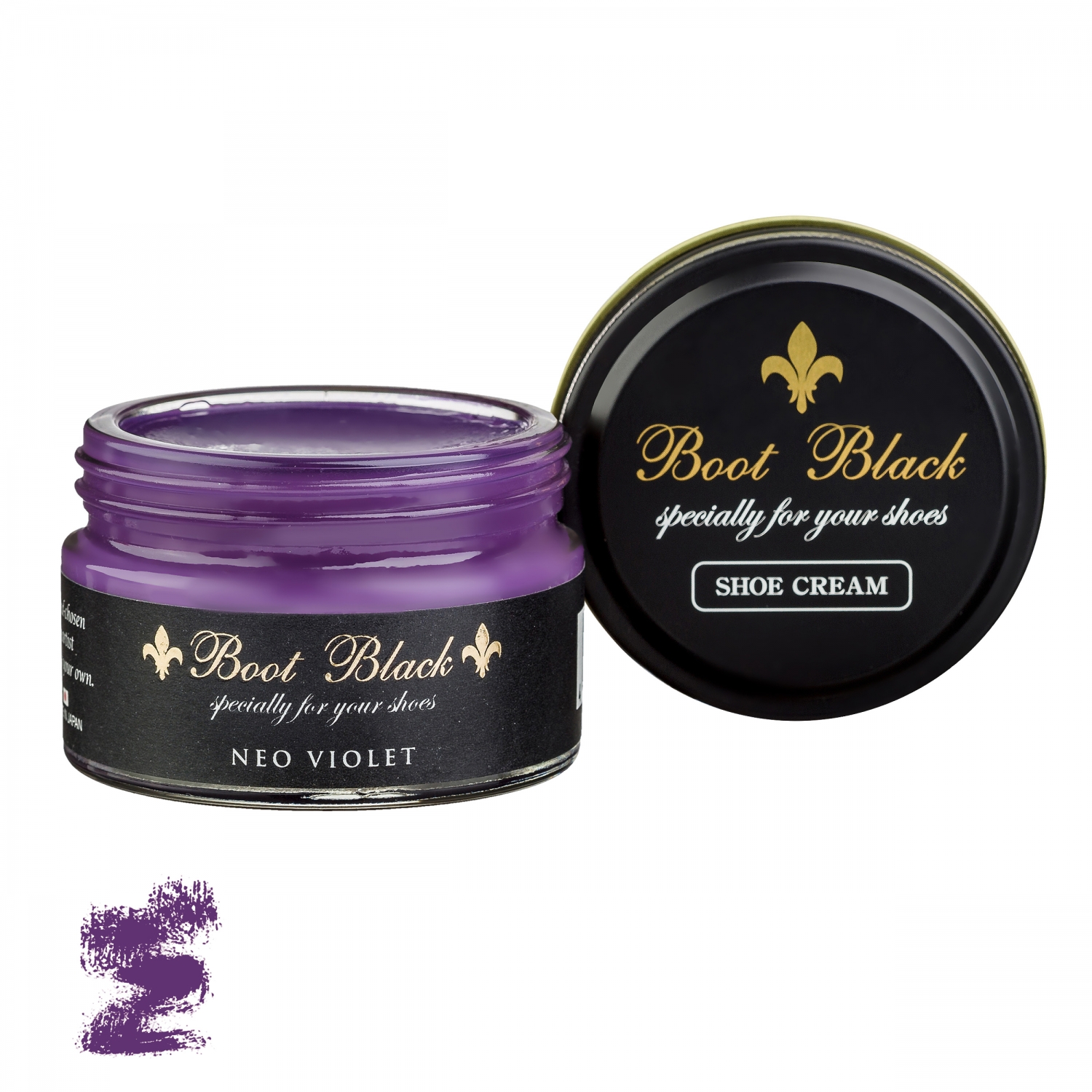 

Крем для обуви фиолетовый яркий Boot Black Shoe Cream 1919