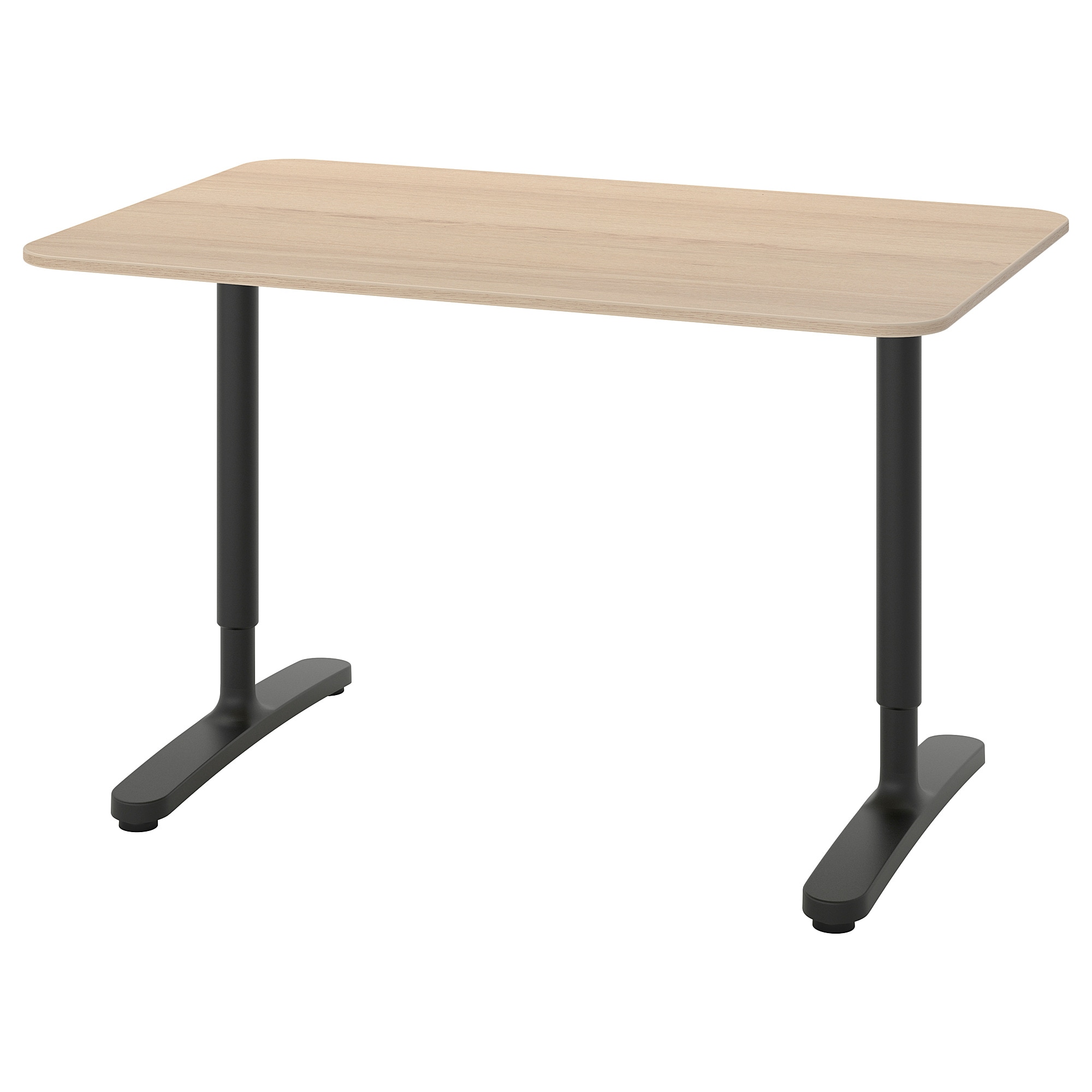 

Письменный стол IKEA BEKANT 120x80 см светло-коричневый, черный 492.825.74