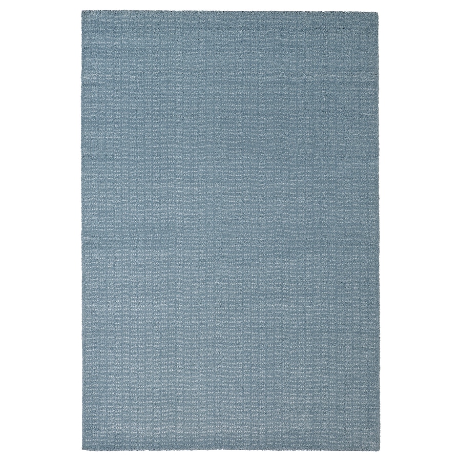 

Ковер IKEA LANGSTED короткий ворс, голубой, 133x195 см 904.951.72
