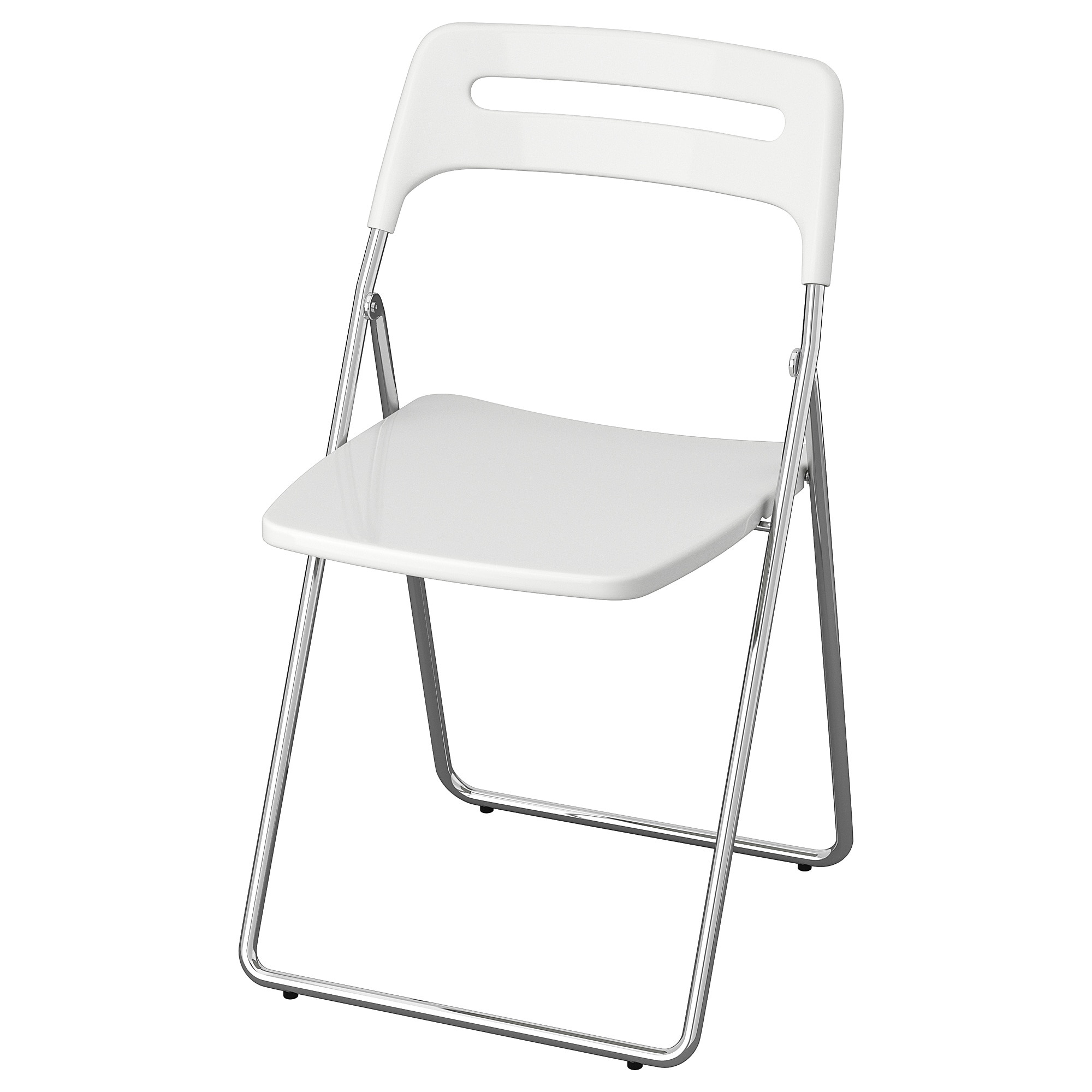 

Cтул cкладной IKEA NISSE белый 101.150.67
